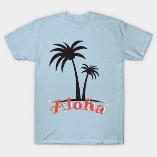 Aloha Summer Beach Siesta Hawaii T-Shirt